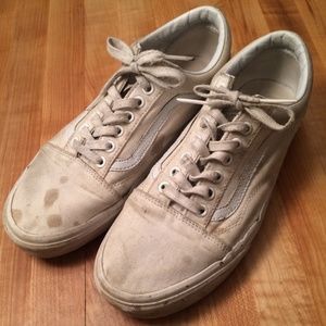 Vans Canvas Old Skool - True White